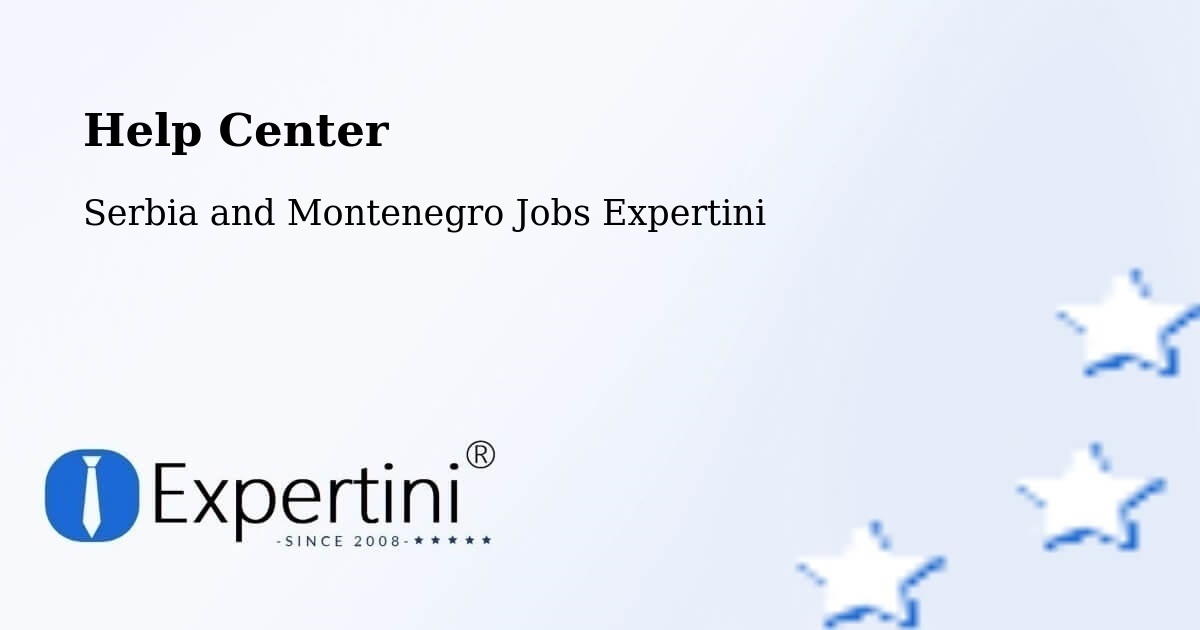 Help Center – Falher - Serbia and Montenegro Jobs Expertini