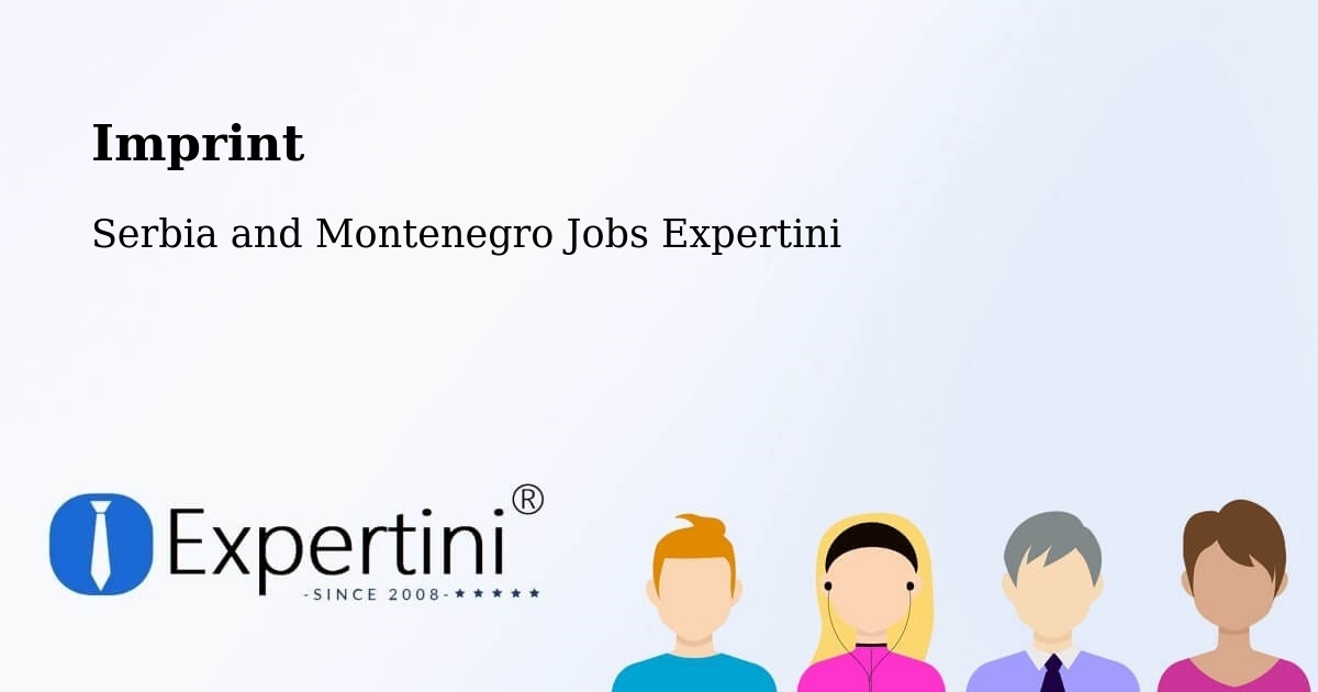Imprint – Falher - Serbia and Montenegro Jobs Expertini