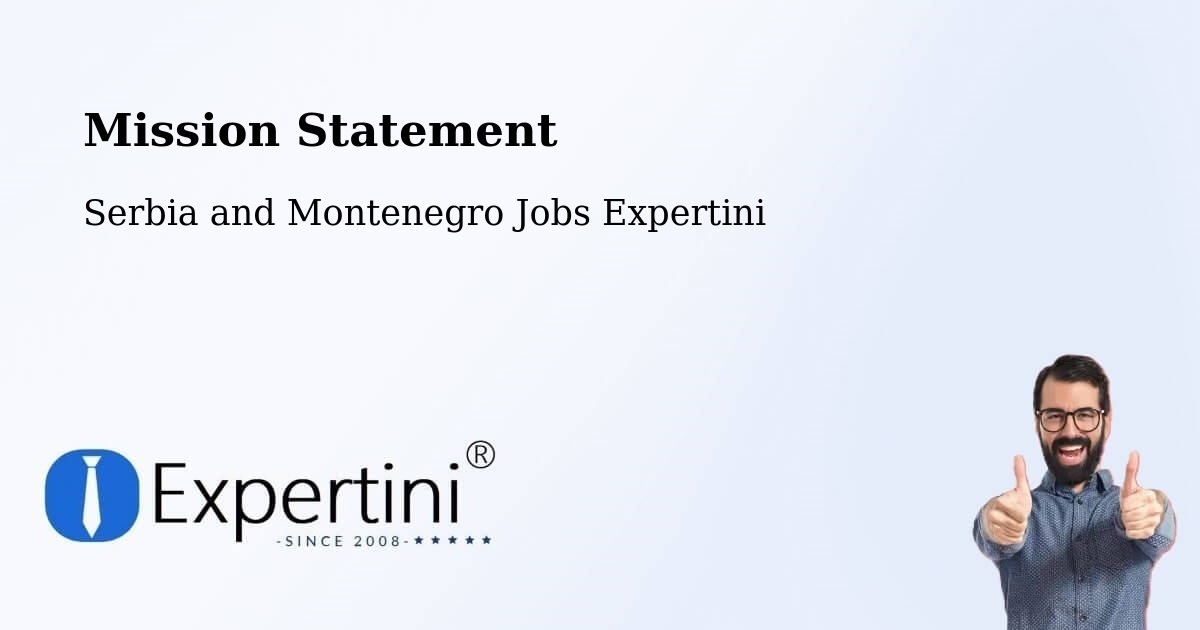 Corporate Mission – Falher - Serbia and Montenegro Jobs Expertini