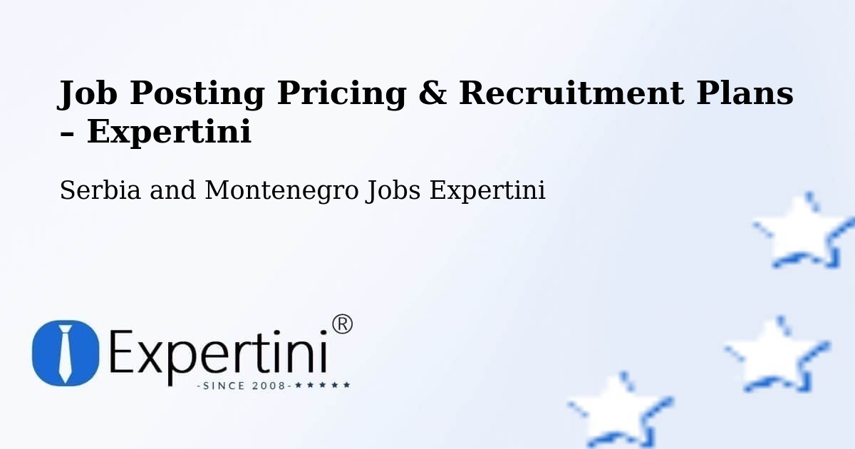 Job Posting Pricing & Recruitment Plans – Falher - Falher, Serbia and Montenegro Jobs Expertini