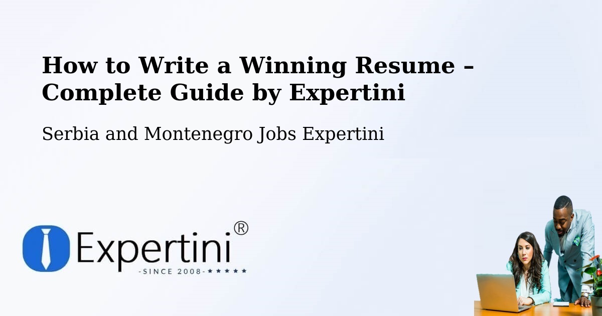 Resume Writing Guide for Job Seekers – Falher - Falher, Serbia and Montenegro Jobs Expertini
