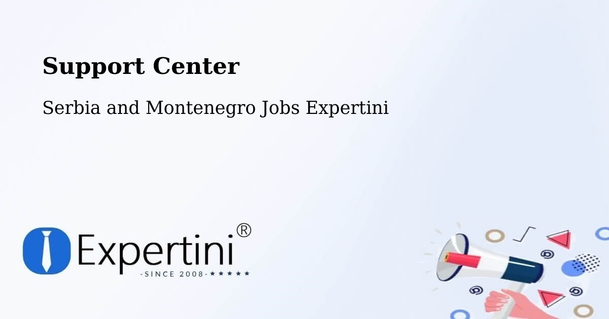 Support Services – Falher - Serbia and Montenegro Jobs Expertini